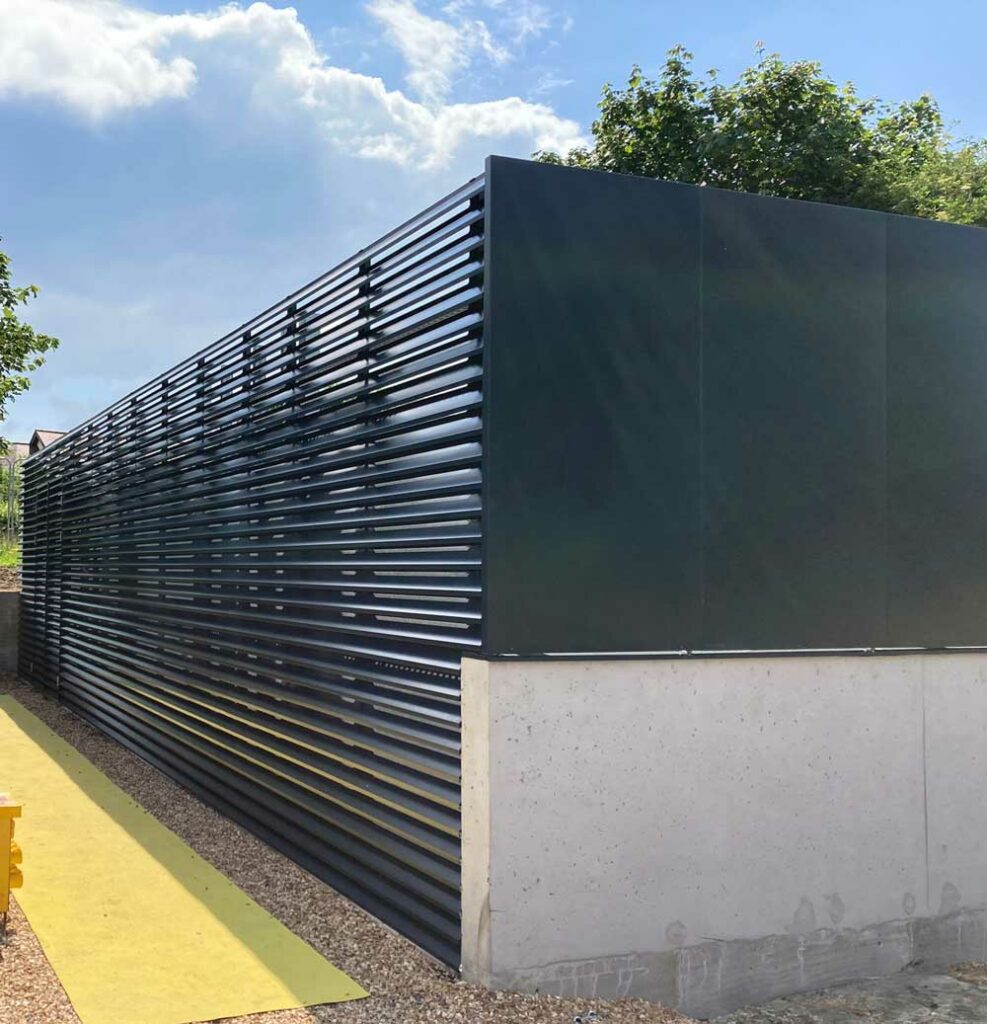 Clip on Louvres at Arts University Bournemouth